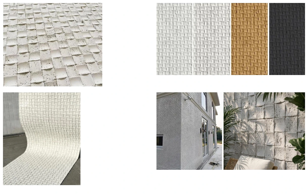 Travertine Mosaic ภาพพื้นผิวและตัวเลือกจากผู้ผลิต