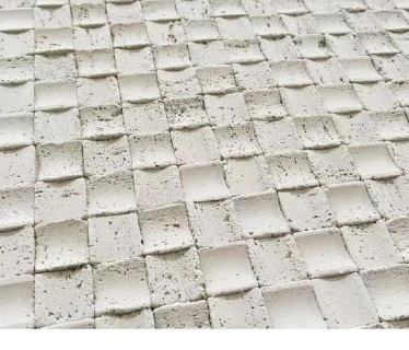 Travertine Mosaic — วัสดุตกแต่งผนัง