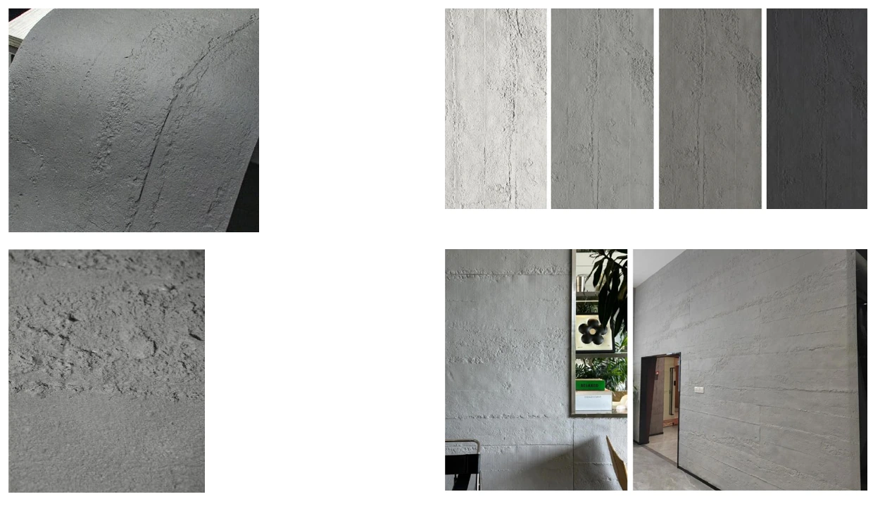 Cement Concrete Board ภาพพื้นผิวและตัวเลือกจากผู้ผลิต
