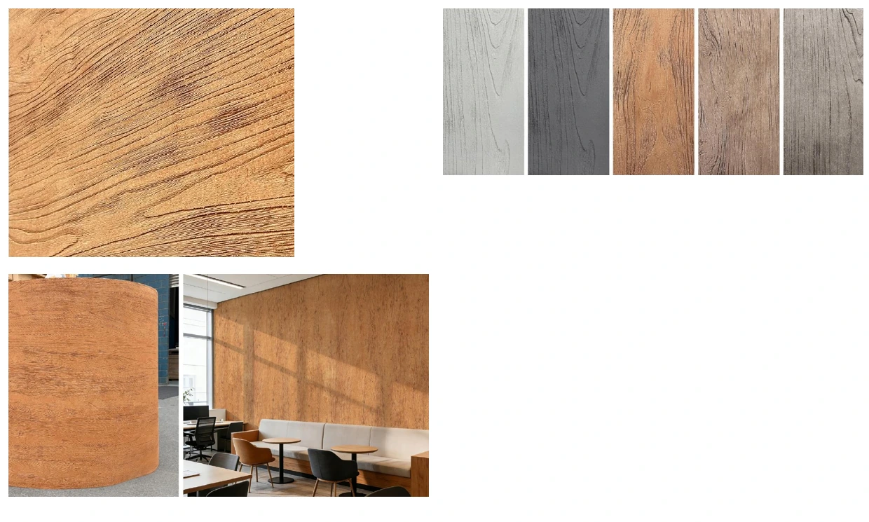 Natural Wood Grain ภาพพื้นผิวและตัวเลือกจากผู้ผลิต