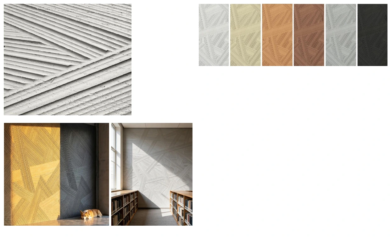 Layered Weave ภาพพื้นผิวและตัวเลือกจากผู้ผลิต