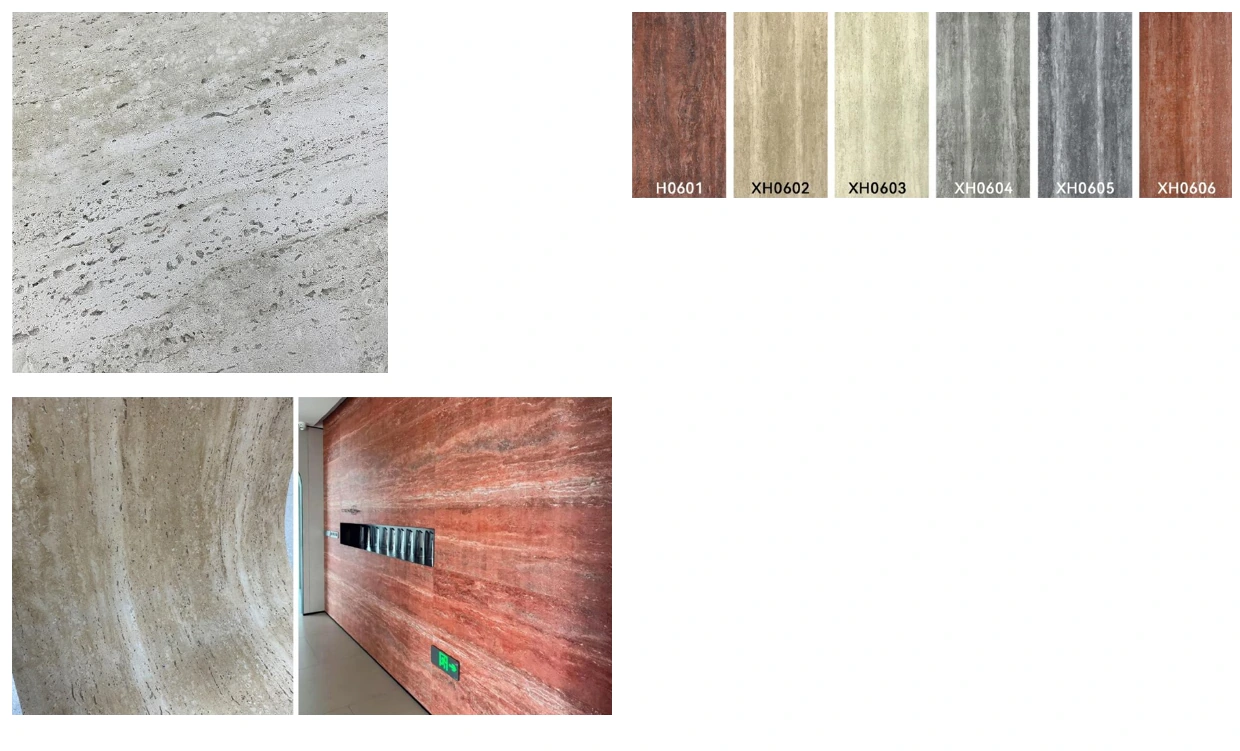 Linear Draw Travertine ภาพพื้นผิวและตัวเลือกจากผู้ผลิต