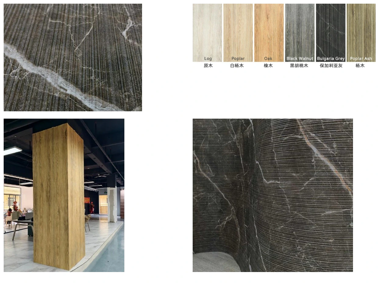 Wood Grain Series ภาพพื้นผิวและตัวเลือกจากผู้ผลิต